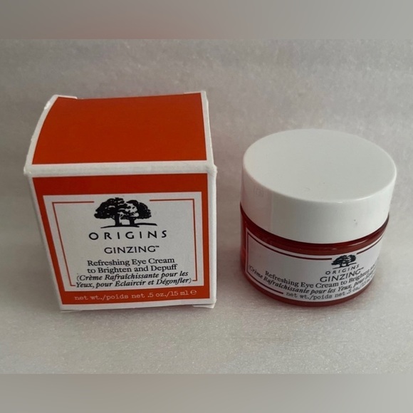 ORIGINS Ginzing Refreshing Eye Cream to Brighten & Depuff - Picture 1 of 4